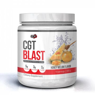 CGT BLAST Хранителна добавка с вкус на мед и пъпеш 300 гр Pure Nutrition