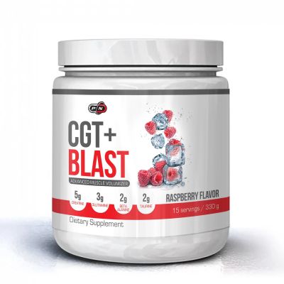 CGT BLAST + Хранителна Добавка с вкус на малина 330 гр Pure Nutrition