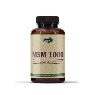 МСМ Метилсулфонилметан ( органична сяра ) 1000 мг х 100 капсули Pure Nutrition | MSM