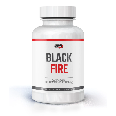 БЛЕК ФАЙЪР Термогенен Фетбърнър х 60 таблетки Pure Nutrition | Black Fire