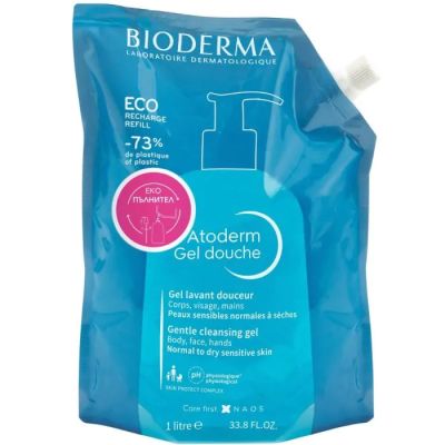 Биодерма АТОДЕРМ Душ гел 1 л РИФИЛ ОПАКОВКА | Bioderma Atoderm Refill