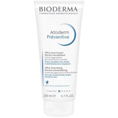 Биодерма АТОДЕРМ Превентив крем 200 мл | Bioderma Atoderm