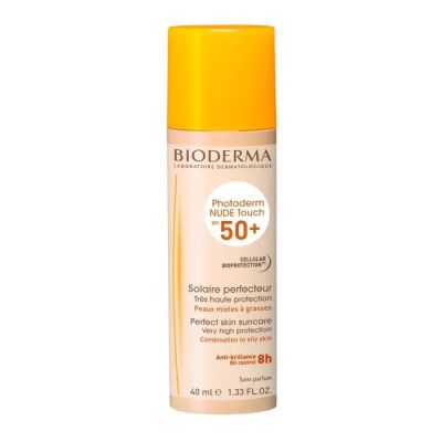 Биодерма ФОТОДЕРМ Нюд Тач SPF50+ ЗЛАТИСТ 40 мл | Photoderm Bioderma Nude Touch