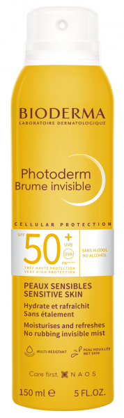 Биодерма ФОТОДЕРМ Прозрачен спрей SPF50+ 150 мл | Bioderma Photoderm