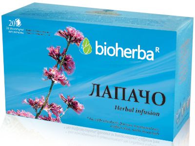 Лапачо ( Пау Д'арко ) чай х 20 пакетчета БИОХЕРБА | BIOHERBA Pau D’Arco