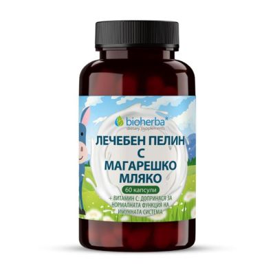 Лечебен пелин с магарешко мляко х 60 капсули БИОХЕРБА | BIOHERBA