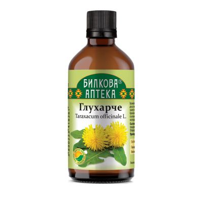 Глухарче корен тинктура х 100 мл БИОХЕРБА | BIOHERBA Dandelion Root