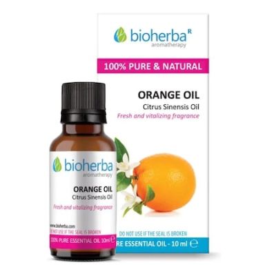 ПОРТОКАЛ Етерично масло х 10 мл БИОХЕРБА | BIOHERBA Essential oil - Sweet Orange