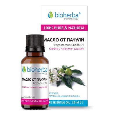 ПАЧУЛИ Етерично масло х 10 мл БИОХЕРБА | BIOHERBA Essential oil - Patchuli