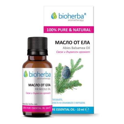 БАЛСАМОВА ЕЛА Етерично масло х 10 мл БИОХЕРБА | BIOHERBA Essential oil - Spruce niddle