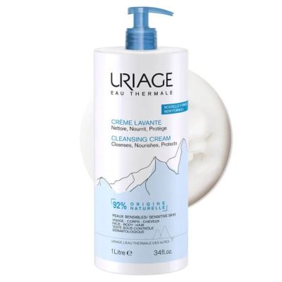 ЮРИАЖ Измивен крем за коса и тяло х 1000 мл | URIAGE Creme lavante