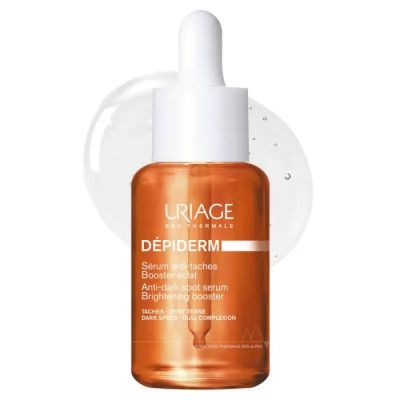 Юриаж ВИТАМИН Ц Озаряващ бустер серум за лице + ниацинамид х 30 мл | URIAGE Depiderm Serum Brightening Booster