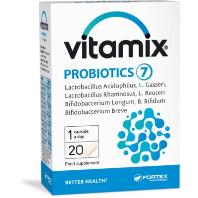 ВИТАМИКС Пробиотици 7 х 20 капсули ФОРТЕКС | FORTEX Probiotics Vitamix