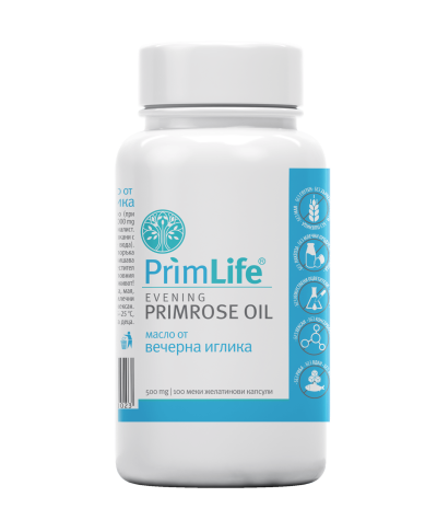 ПРИМЛАЙФ Масло от Вечерна иглика 500 мг х 100 капсули НАТУРПРОДУКТ | NATURPRODUKT Primrose Oil