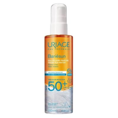 БАРИЕСЪН Слънцезащитна двуфазна вода SPF50+ 200 мл ЮРИАЖ | URIAGE Bariesun