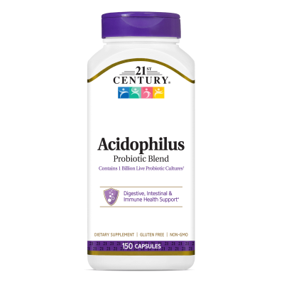 21st Century Пробиотик Ацидофилус Бленд х 150 капсули | Acidophilus Probiotic Blend