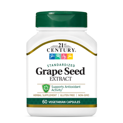 21st Century Гроздови семки екстракт 50 мг х 60 капсули | Grape Seed Extract
