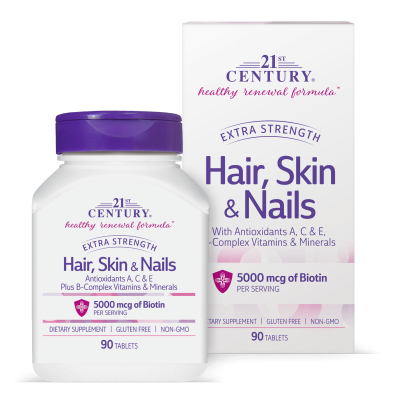 21st Century Формула за коса, кожа и нокти ЕКСТРА СИЛНА х 90 таблетки | Skin, Nails & Hair