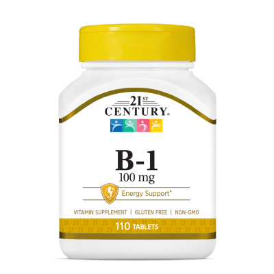 21st Century Витамин Б1 ( Тиамин ) 100 мг х 110 таблетки | Vitamin B1