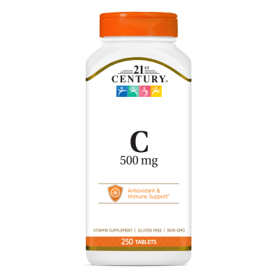 21st Century Витамин Ц 500 мг х 250 таблетки | Vitamin C