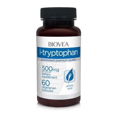 Л-Триптофан 500 мг х 60 капсули Biovea | L-Tryptophan