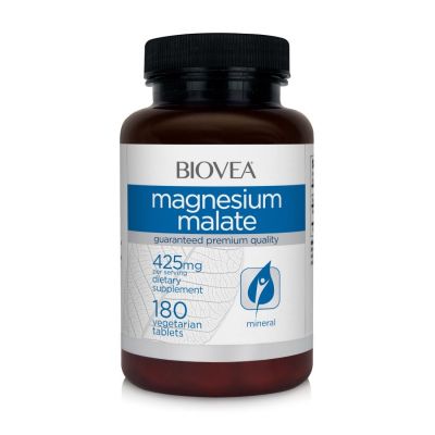 Магнезий малат 425 мг х 180 таблетки Biovea | Magnesium Malate