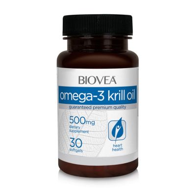 Крил масло - Омега 3 х 30 капсули Biovea | Omega-3 Krill Oil