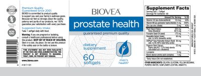 Формула за Простатата х 60 капсули Biovea | Prostate Health