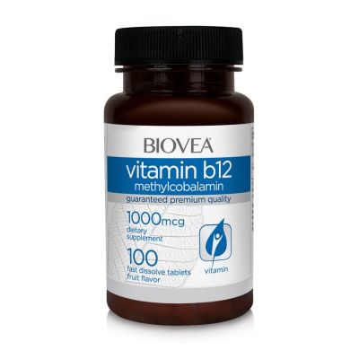 Витамин Б12 1000 мкг х 100 таблетки Biovea | Vitamin B12