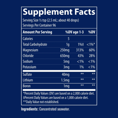 Минерали течна формула х 237 мл Trace Minerals | ConcenTrace ® Trace Mineral Drops 