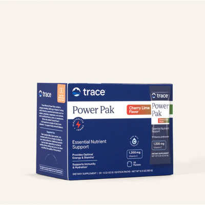 ПАУЪР ПАК Електролити + витамини х 30 пакета Trace Minerals | Electrolyte Stamina Power Pak ( череша )