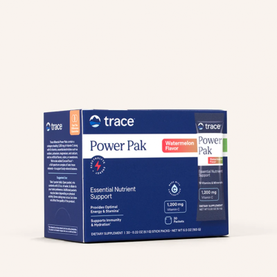 ПАУЪР ПАК Електролити + витамини х 30 пакета Trace Minerals | Electrolyte Stamina Power Pak ( диня )