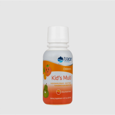 Мултивитамини за деца х 237 мл течна формула Trace Minerals | Kid`s Multi