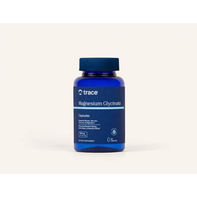 Магнезий глицинат хелат 120 мг х 90 капсули Trace Minerals | Magnesium Glycinate