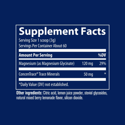 Магнезий Глицинат на прах х 180 гр Trace Minerals | Magnesium Glycinate ( грозде )