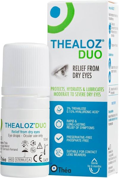ТЕАЛОЗ ДУО капки за очи х 10 мл THEA | Thealoz Duo