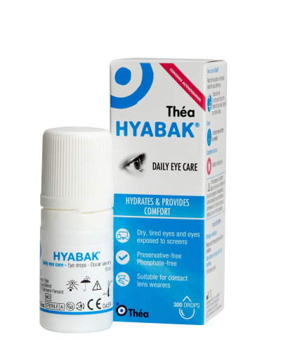 ХИАБАК 0.15% капки за очи х 5мл THEA | Hyabak