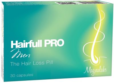 ХЕЪРФУЛ ПРО За мъже х 30 капсули МАГНАЛАБС | Magnalabs HairFull Pro ( против косопад )