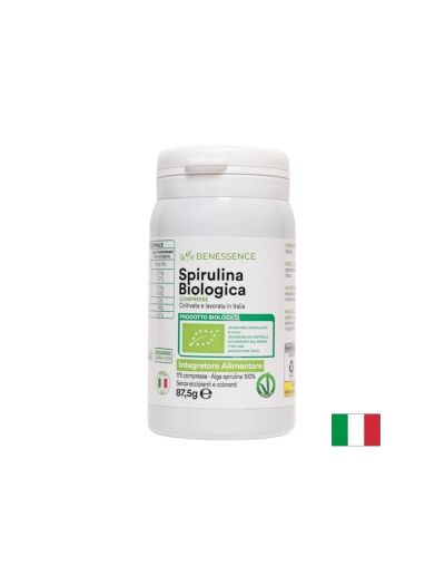 Спирулина х 175 таблетки за енергия и детокс Benessence | Spirulina