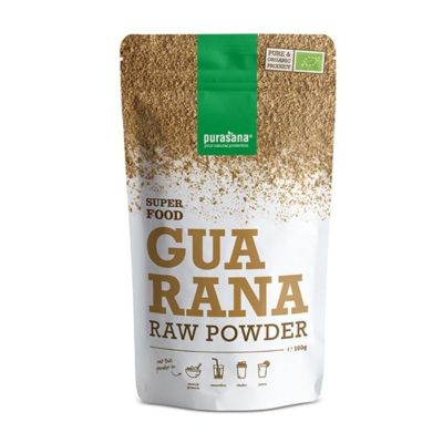 Гуарана на прах БИО х 100 гр PURASANA | Guarana Organic