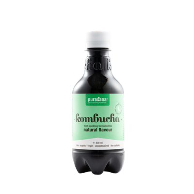 КОМБУЧА Био напитка х 330 мл PURASANA | Kombucha Organic Drink Original