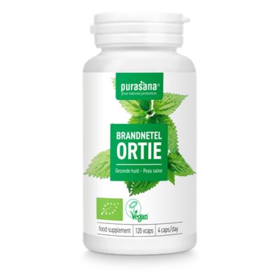 КОПРИВА Био екстракт 210 мг х 120 капсули PURASANA | Stringing Nettle Organic