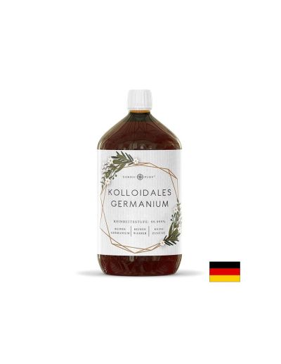 Колоиден Германий 100 ppm х 1 л ( 1000 мл ) Naturversant Nordic Pure | Germanium