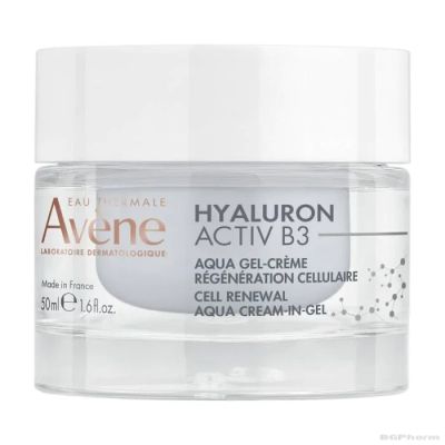 Авен HYALURON ACTIV B3 Дневен аква гел-крем + Нощен крем + Серум за лице ПРОМО КОМПЛЕКТ | Avene