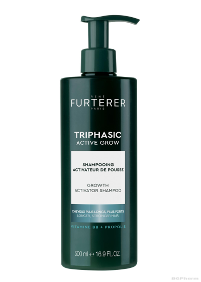 ТРИФАЗИК АКТИВ ГРОУ Шампоан за растеж на косата х 500 мл ПРОМО ОПАКОВКА | Rene Furterer Triphasic Active Grow
