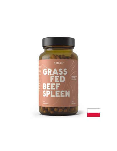 Говежди далак + черен дроб 400 мг х 240 капсули Nutriest | Beef Speen & Liver