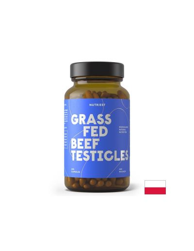 Говежди тестиси и черен дроб + екстракт от стриди х 240 капсули Nutriest | Beef Testicles, Liver & Oysters