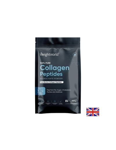 Хидролизиран говежди колаген на прах 500 гр Weight World | Beef Collagen