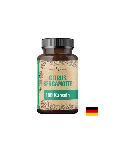 Бергамот 11250 мг х 180 капсули Sport & Health Solutions | Citrus Bergamot