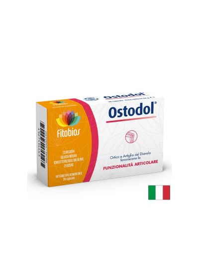 ОСТОДОЛ Формула за ставите с куркума, глюкозамин и дяволски нокът х 24 капсули FITOBIOS | Ostodol
